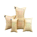 Dreammao 90*90cm Brown Kraft Paper Solid Tough Dunnage Bag with PA 80um Inner Material and Turbo Valve AAR Certified