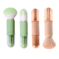 Hot Selling 4 in 1 Makeup Brush Set Eyeshadow Eye Lip Face Concealing Blush Foundation Mini Travel Makeup Brushes