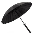 8K Luxury Golf Windproof Katana Design Auto Function Umbrella Strong Steel Fiber Frame Business Style Straight 16K 24K Variants