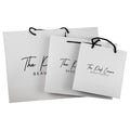 Eco Friendly Luxury Christmas Fashion White Paper Gift Bag Shopping Paper Bag