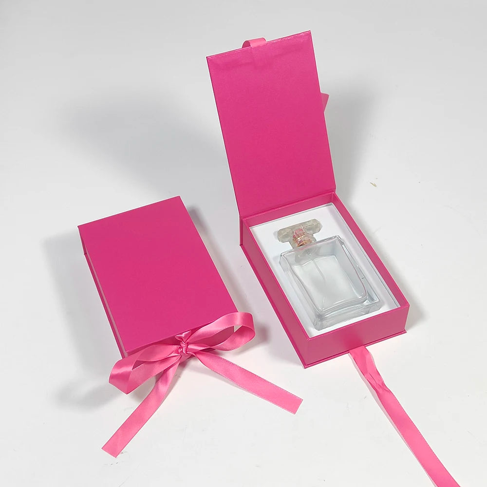 Cosmetic Packaging pink Perfume Box