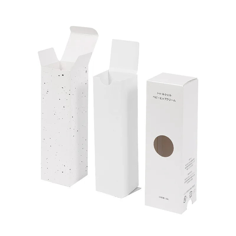 30ml Frosted Essential Oil Glass Dropper Bottle Face Skin Care Packaging Box Cosmetic Serum Bottle 30 ml With Packaging Box