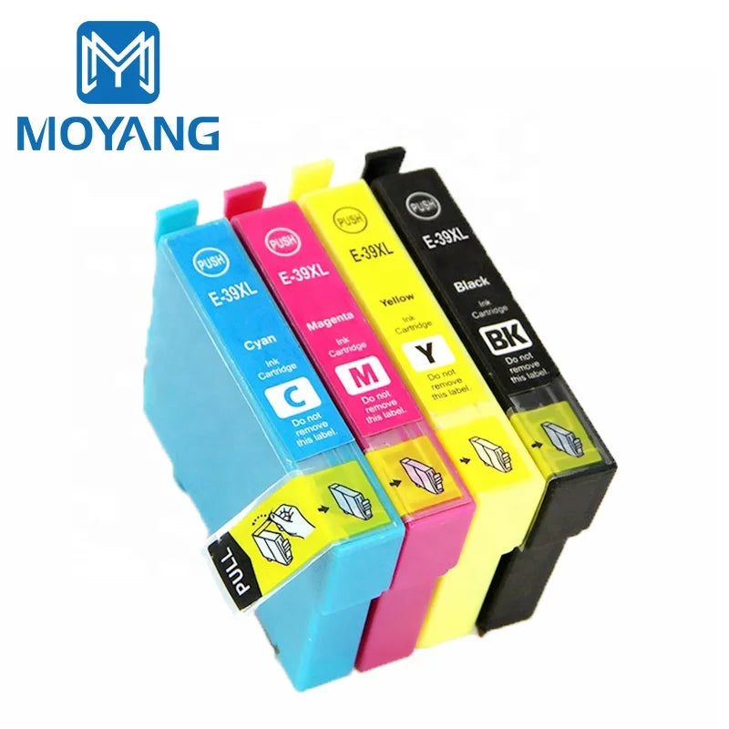 MoYang Compatible for EPSON T39XL Ink Cartridge Expression Home XP-2105 XP-4105 Printer Cartridge T39BK/C/M/Y