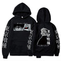 Fitspi Men Clothes Factory  Hoodie Custom Black Blank Fleece Pullover Hoodies Oversized Sweatshirt