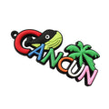 Custom Made Personalized Cancun Souvenir Soft Pvc Silicone Keychain