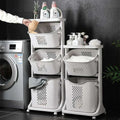 Storage Rack Furniture Trolley With Wheels for Wheel Kinetic Serving Movable Organizer Shelves Handle Basket 2 3 Kitchen Cart