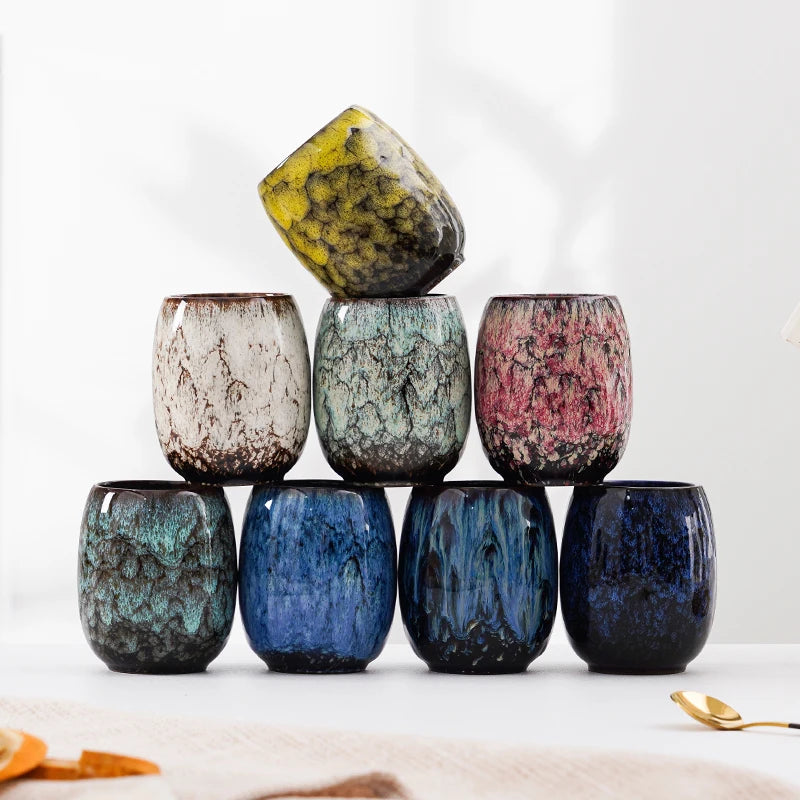 Ceramic Cup Set Kung Fu Chinese Tea Set Coffee Cups Tea Cup
