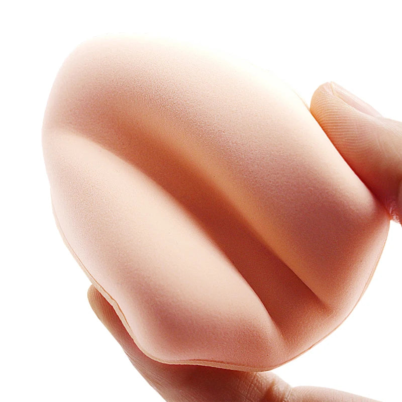 High Quality Makeup Puff Facial Foundation Powder Puff Sponge Triangle Powder Puff with Dry Wet Usage