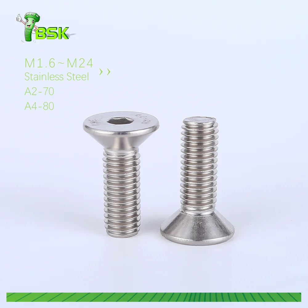 DIN 7991 Hexagon Socket Countersunk Head Cap Screws