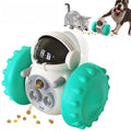 Movement Toys for Dog Pet Snack Training Leakage Smart Robot Device Tumbler Balance Car Interactive Pet Food Bowl