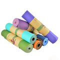 Eco-Friendly TPE Yoga Mat Non-Slip Surface Custom Logo Private Label for Home Gym Pilates and Fitness Training
