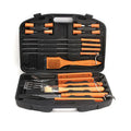 Wholesale 18pcs Wood Barbecue BBQ Tools Accessories with Box Premium Set for Outdoor Cooking