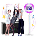 Portable Wedding Events Instant Magic Selfie Ipad Photo Booth Machine With Printer and Led Light
