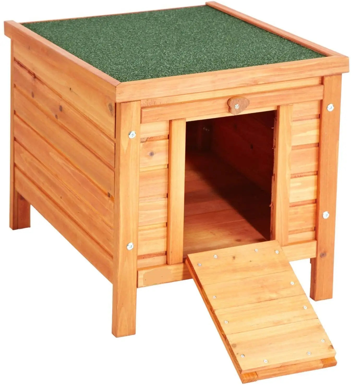 Modern Luxury Outdoor Weatherproof Wooden Pet House for Cats Rabbits and Birds Animal Pattern Pet Furniture Cage