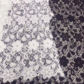Elegant Swiss Pure White Design Bridal Guipure Peruvian Dress Lace Fabric