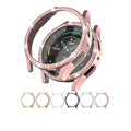 IVANHOE Diamond Cover Case Glass for Samsung Galaxy Watch 6 40mm 44mm Screen Protector Protective PC Frame on Watch6 Cases