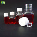 10ml30ml60ml125ml500ml clear Plastic Bottle Bovine Serum Storage Bottle PET Laboratory Cell Culture Medium Bottle