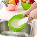 Hot Sale Rice Washing Filter Strainer Basket Colander Sieve Fruit Vegetable Bowl Drainer Cleaning Tools Kitchen Kit Gadgets