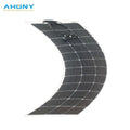 115W 540x1060 HJT Cell 20.1% Efficiency Flexible Solar Panel Fast Delivery Bend Anticrack PV Module Camp Van Vehicle Balcony Awn