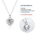 DY766 Fashion Accessories S925 Sterling Silver Pink Heart Clavicle Chain Necklaces Zircon Colored Necklace Jewelry