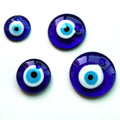 Evil Eye Beads Blue Evil Eye Beads Charms Glass Evil Eye Beads for Jewelry Pendant Keychain Making Bracelets Necklace Earrings