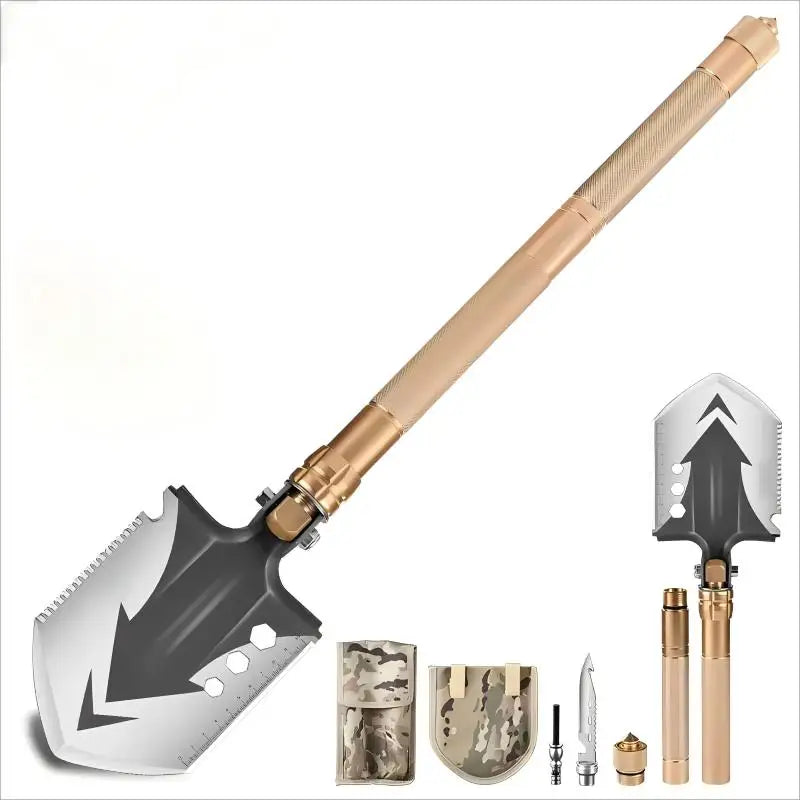 ODM OEM Portable Steel Multitool Industrial Outdoor Camping Garden Folding Shovel for Snow Shovel Customizable for DIY Projects