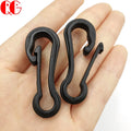 Plastic Snap Clip Hook Camping Carabiner Buckle Multifunction Snap Hook for Lights Hanging  Outdoor Tent Accessories