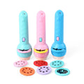 Funny Baby Sleeping Story Flashlight Projector Cartoon Torch Lamp Toy Early Education Toy Kid Light up Toy