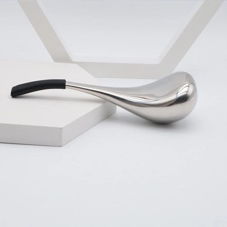 DIY Free Sample Factory Cooling Facial Massage Roller Gold and Sliver Unbreakable Spoon Ice Globes Beauty Tool