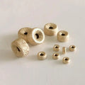 Real 14K Gold Filled GF Spacer Shine Wheel Beads for Jewelry Making Handmade DIY Accessories Jewelry Findings