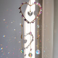 Wholesale Amethyst Heart Suncatcher Crystal Crystal Decor and Suncatchers Crystal Suncatcher Gemstones