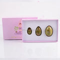 HY Natural unakite jade eggs yoni eggs set stones