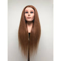European Academy School Training Head Woman's Bridal Face with Shoulder Made of Human Hair