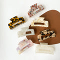 Discount Price  Hot Sale 4 Inch Claw Hair Clip Custom Logo Women Acetate Hair Claw Clips