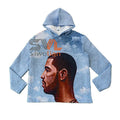 Heavy Weight Lined Hoodie Custom Tapestry Pullover Jacquard Woven Tapestry Hoodies for Man