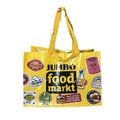 Reusable Multicolor Polypropylene Woven Bag Without Liner Daily Life Shopping Market Grocery Bag Multicolor Laminated