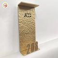 JAGUARSIGN Manufacturer Custom Bronze Number Sign Hotel Door Room Signs Number Stainless Steel