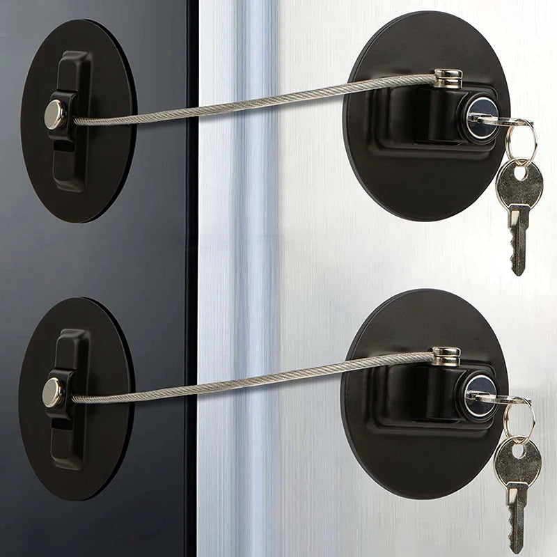 Children's Safety Door Lock for Hotel Use Modern Design Zinc Alloy Strike Lock with Easy Installation for 15-55kg Doors