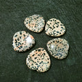DIY Home use Wholesale Amethyst Thumb Stone | Dalmation jasper Worry Stone