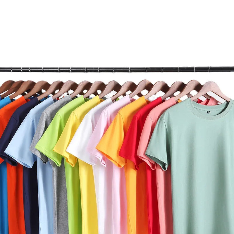 Custom Logo Summer Men's Regular Fit 100% Cotton Crocheted T-shirts 240g Blank Sublimation Print Eco-Friendly Vintage Adult Drop