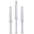 Wholesales 1ml 2ml 3ml 5ml 10ml Cosmetic Needle Syringe Tube Container Clear Empty Disposable Eye Cream Syringe Plastic Bottle