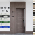 European Style Fire Wood Door Modern Design Fire Rated Hotel Door Internal Fire Rated Doors for Hotel