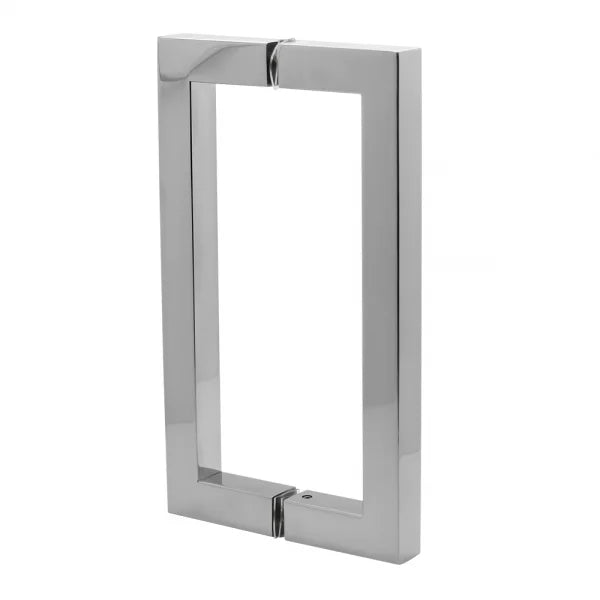 Hot Selling square Tube SUS304 Stainless Steel Glass Door Handle for Shower Room