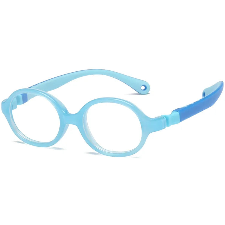 New Transparent Gray Rectangle Fashionable  for Outdoor Students TR90 Glasses Frame Glasses