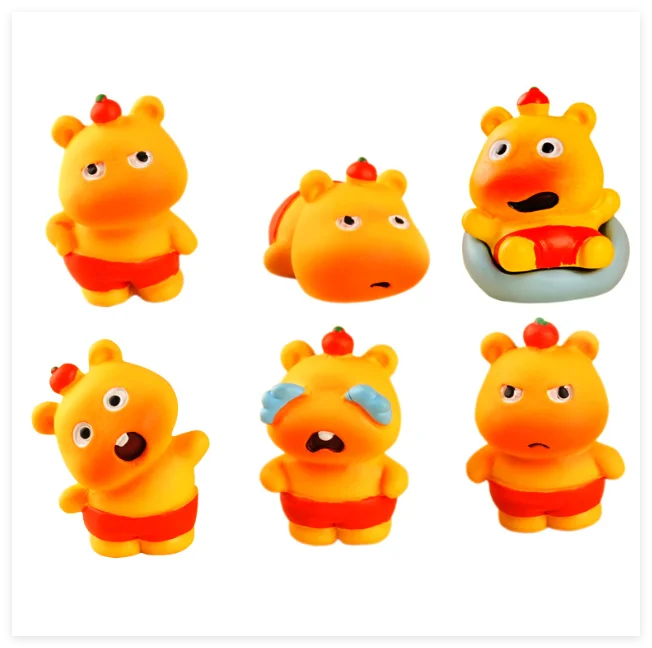 Mini Garden Wholesale Religious Fairy Love Cartoon Cute Animal Figurine Accessories Terrarium Resin Statue Small 3D Capybara
