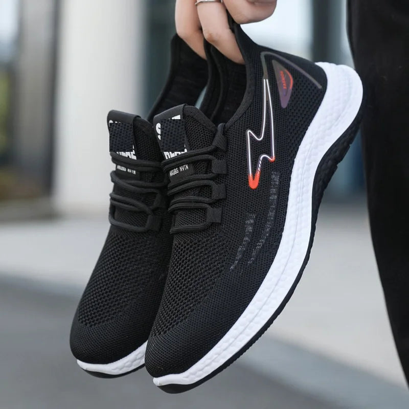 New Arrival 2026 Fashion Boy Man Shoes Colorful Orange Anti slip Sneakers