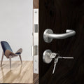 Wholesale European Indoor U Shape 304 Stainless Steel Door Lever Handle for  Passage Bathroom Door
