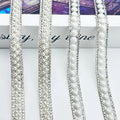 Populares 3 Yards Pearl Rhinestone Self Adhesive Crystal Rhinestones Appliques and Trimmings Ribbon
