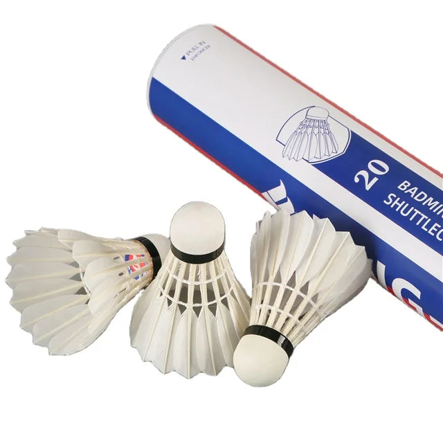 Wholesale LING MEI Original Badminton Shuttlecock for International Tournament with High Durability and Flying 12 Pieces