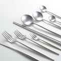 Wholesales Customize Box Royal Gold Spoon Flatware Set Party Wedding Gold Spoon Flatware Set